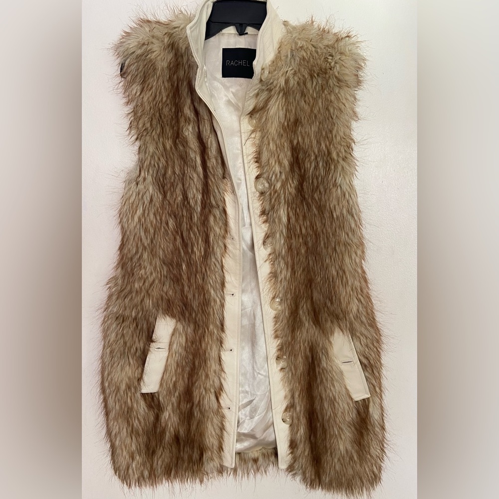 Faux Fur Long Vest